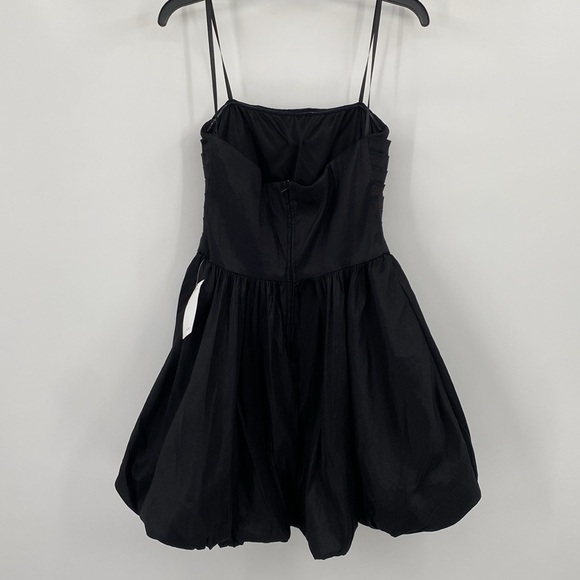 B Darlin Juniors Black Pleated-Bodice Bubble-Skirt Dress Size 11/12 - Picture 5 of 9